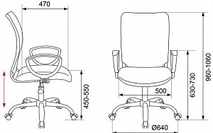 Кресло офисное CH-599 AXSL