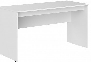 Компьютерный стол 140 см белый
